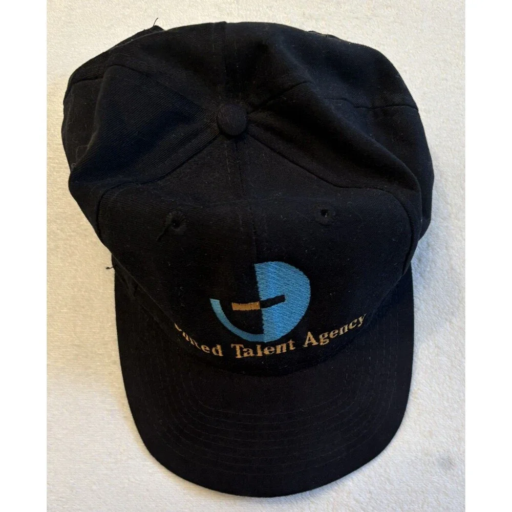 Vintage UTA United Talent Agency Staff Snapback Hat SportsCap Hollywood Cap